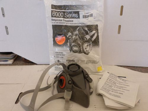 NEW 3M 6300 HALF FACEPIECE RESPIRATOR 6000 SERIES, REUSABLE, SMALL