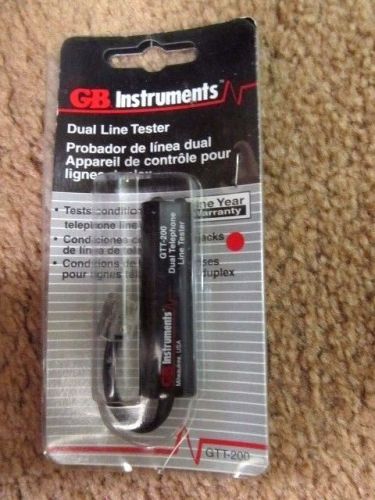 Gardner Bender GB Instruments Dual Phone Line Tester GTT-200