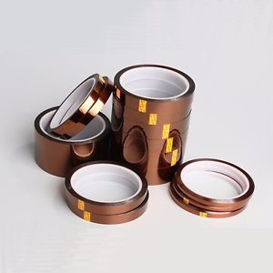 3pcs 10mmX100ft High Temperatur Heat Resistant Press Sublimation Mug Kapton Tape