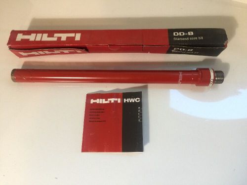 HILTI 361425 DD-B 1&#034;320 HWC HIGH END CORE BORE DIAMOND CORE BIT NEW