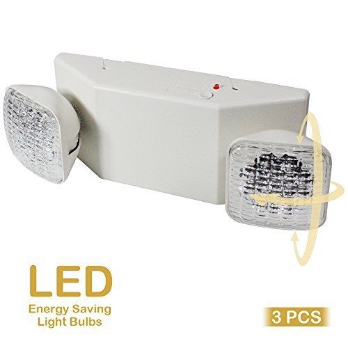 Etoplighting 3pcs x led emergency exit light - standard square head ul924, for sale