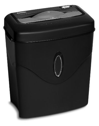 AURORA Aurora AU1050XE 10 Sheet Cross-Cut Paper/Credit Card Shredder with Basket