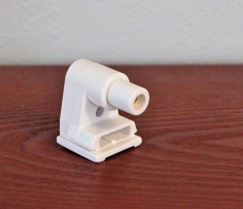 Leviton 2536 Single Pin Slimline Fluorescent Lamp Holder w/ Plunger End - New