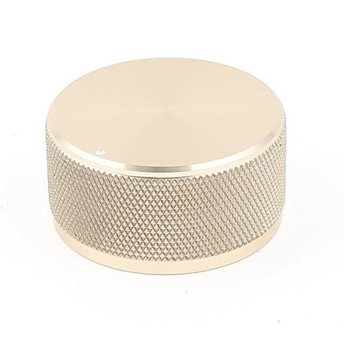 uxcell 44mm x 22mm CNC Aluminium Alloy Potentiometer Control Knob 6mm Hole