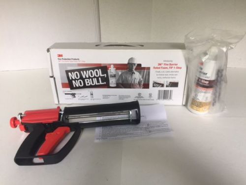 *New* 3M FIP 1 Step Firestop Foam Starter Kit / Foam Gun, 1 Step Foam &amp; Nozzles