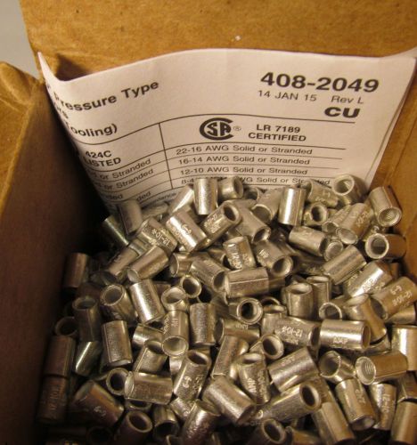 500 TE CONNECTIVITY 34138 SOLISTRAND TERMINAL SPLICE/ WIRE CONNECTORS 10/12 AWG