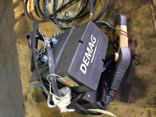 DeMag 275Lb Electric Hoists (Lot of 2)