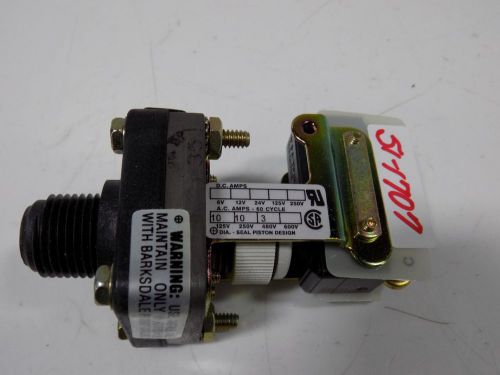 BARKSDALE PRESSURE SWITCH  E1S-H90-PLS