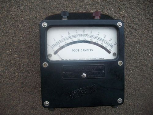 Weston Electrical Light Meter Model 756