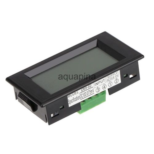 100a 3-digit blue led display digital amp meter ammeter amperemeter for sale