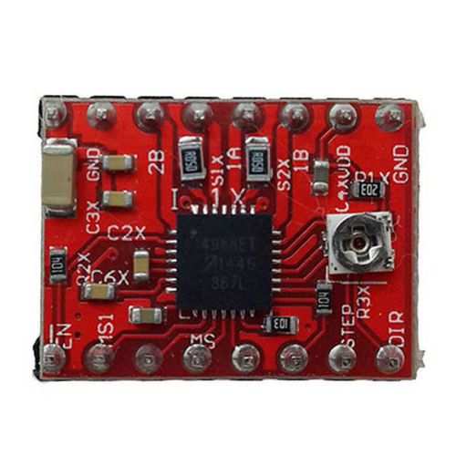 Produino new a4988 stepper motor driver module for 3d printer red for sale