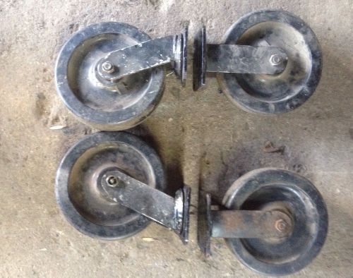 4 heavy duty caster wheels for sale