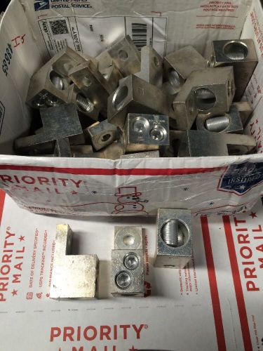 (16) square d mechanical lugs 3/0-750 mcm ilsco burndy 600 500 350 250 4/0 kcmil for sale