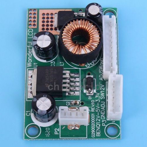 DC/DC 12V To 5V/3V Buck Converter Step Down Module LCD Power Supply Board