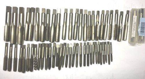 Nice lot 58 hand &amp; machine taps usa 10-24 to 3/4&#034; for sale