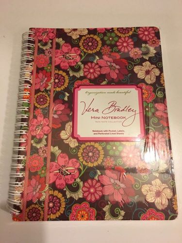 Vera Bradley Floral Mini Notebook With Perforated Lined Note Papers New. (F)