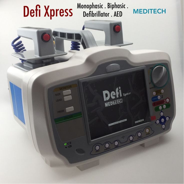 Meditech defi xpress defibrillator device with voice alarm for sale