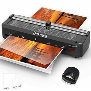 Laminator Machine Dekewe A4 Laminating Machine 4 in 1 Thermal Laminator with ...