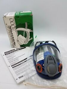 Advantage 3230 Large Full Face Mask APR Respirator Single Port 10028997 NOS