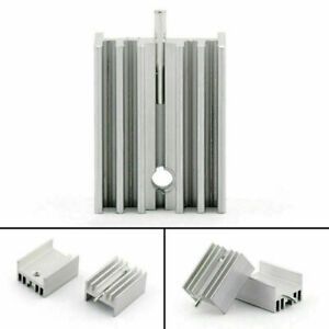 40Pcs Heat Sink Cooler 15x10x20mm Radiator For Power CPU Transistor/MOSFET/IC F5