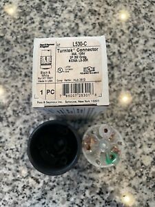 Legrand Pass Seymour L530C NEMA 30A 125V TurnLok 3 Wire Plug FREE SHIPPING