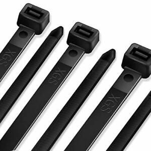 Zip Ties Heavy Duty 12 Inch Actual 11.8 Inch Cable Ties Black Zip Tie 200 Pac...