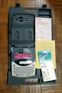 Brother P-Touch PT-1810 Label Maker with hard plastic carrying case plus more