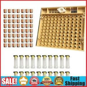 120pcs Bee Cell Cups Queen Rearing System Beekeeping Tool Cultivating Box