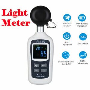 Mini Luxmeter Light Meter 200000 Lux Photometer Illuminometer Photometer System