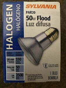 Sylvania Halogen 50 Watt Par 20 550 Lumen Indoor/Outdoor Flood Bulbs 4 Pack