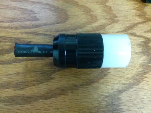 Marinco 50 amp 125/250 volt male, cord plug for sale