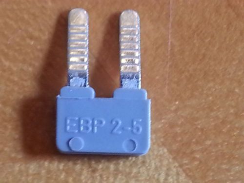 EBP-2-5  PHOENIX CONTACT TERMINAL BLOCK INSERTION BRIDGE 2POLE  160 qty