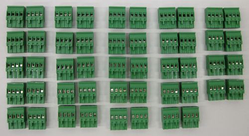 PHOENIX CONTACT COMBICON PLUG 4 POSITION MVSTBR 2,5/ 4-ST-5,08 1792265 LOT OF 48