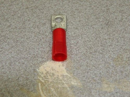 THOMAS &amp; BETTS    P#:RD717    RING TERMINAL NYLON INSULATED #8 AWG # 1/4&#034;&#034; BOLT