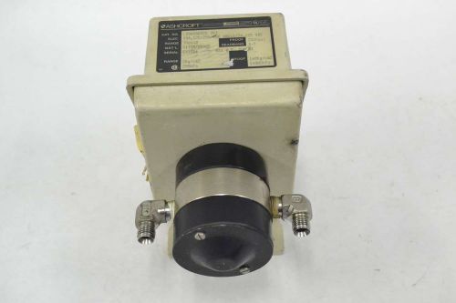 ASHCROFT LDDN4GGV25XK3 PRESSURE 30PSID SWITCH 125/250/480V-AC 15A AMP B334806