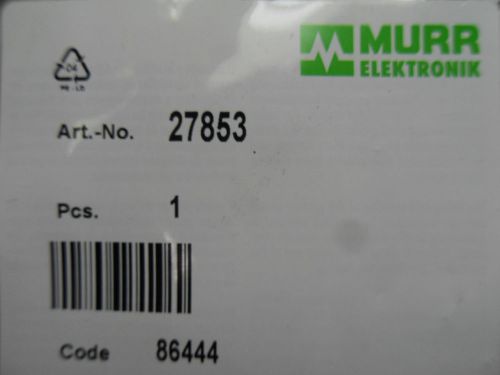 (X3-1) 1 NEW MURR ELEKTRONIK 27853 CABLE