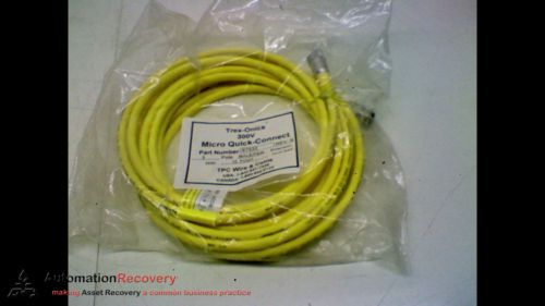 TPC TREX-ONICS 67533 REVISION B 5-POLE MALE/FEMALE 15&#039; CORDSET, NEW