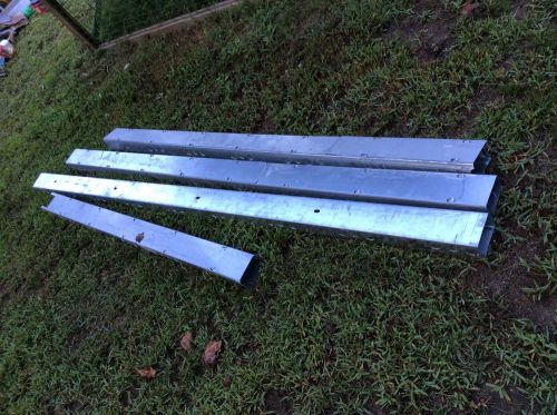 New Wireway Auxiliary Gutter 4&#034;x3&#034; Galvanized Elevator Wire