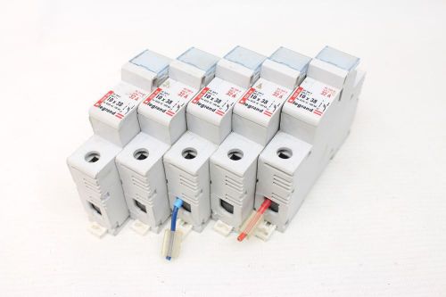 Legrand 32A 10x38 058-08 fuse holders w/ fuses