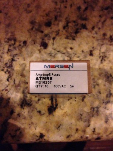 New Box Of 10 Mersen Ferraz Shawmut ATMR5 Fuses No Reserve