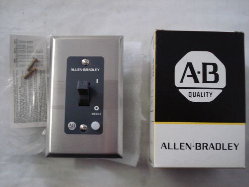 ALLEN-BRADLEY 600-TQX216 SERIES B,SWITCH,MANUAL MOTOR STARTER W/COVER PLATED