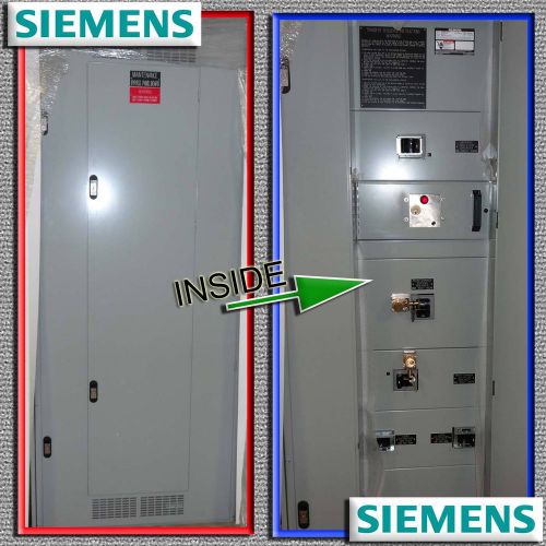 ??brand new?? siemens p5e90ml400ets 400 amp 3ph ? transfer cabinet ? panelboard for sale