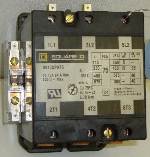 #sls1b14 square d concator 8910dpa73  #6200lr for sale