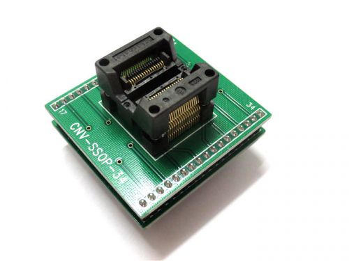 Socket ssop34 to dip34 tssop34 programmer adapter socket converter cnv-ssop-34 for sale