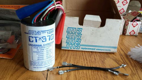 Lot of 2  Mars 685744-12200 CTx370 Universal Capacitor see details
