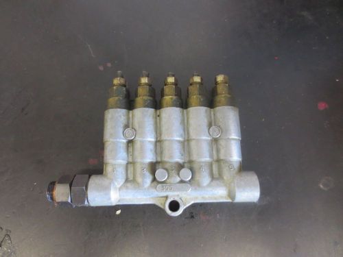 TOYODA FH-45 CNC MILL 5 PORT 355 OIL DISTRIBUTOR VALVE R355.551