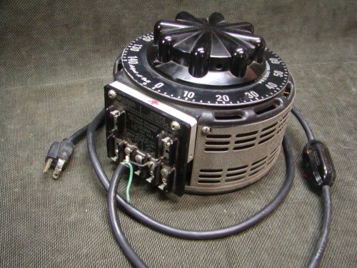 Standard Electric Adjust-A-Volt Variable Transformer, 20a  LARGE!