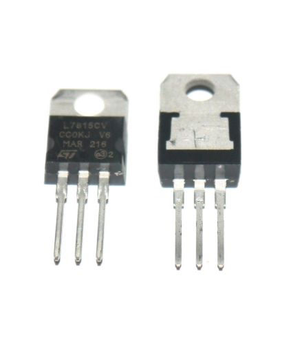 10pcs New L7815 L7815CV LM7815 15V Linear Voltage Regulator 1A 1000mA TO-220