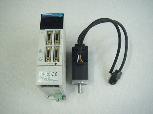 Mitsubishi MR-J2S-10B HC-KFS13 Servo Drive/Motor