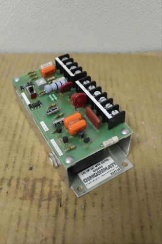 CINCINNATI MILACRON 1/2HP 1/2 HP DC MOTOR CONTROL DRIVE BOARD 820682 824705